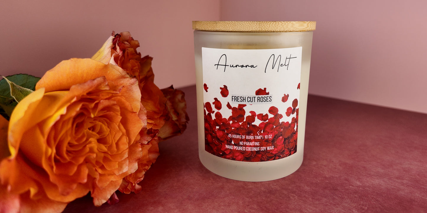 Fresh Cut Roses | Luxury Candle
