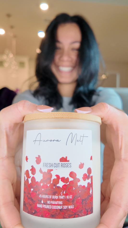 Fresh Cut Roses | Luxury Candle