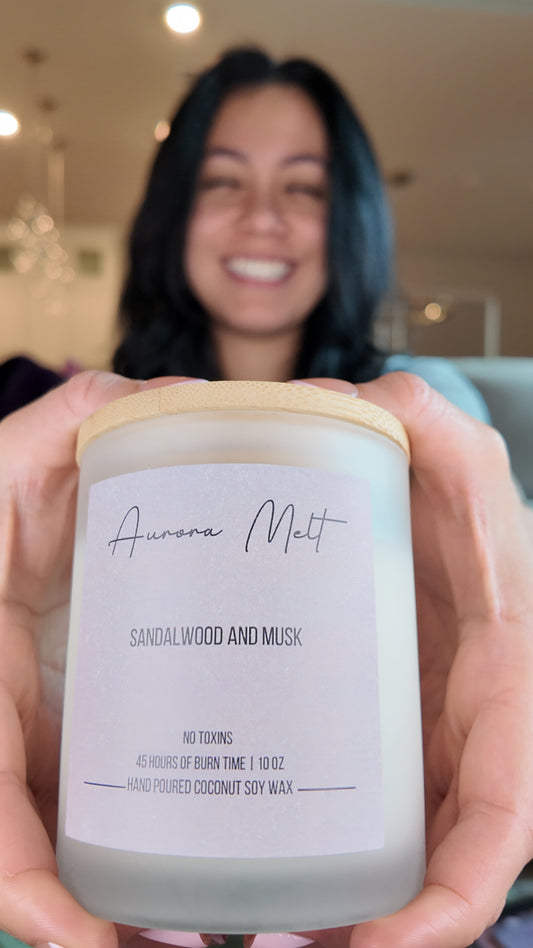 Sandalwood and Musk | Luxury Candle